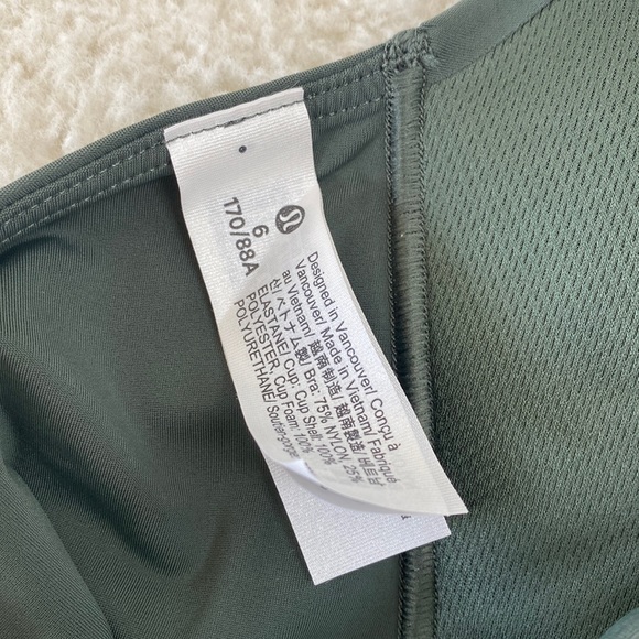 ❤️ Like a Cloud Longline Bra Light Support, B/C Cup Smoked Spruce Size 6 NWOT - Picture 4 of 6